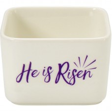 Precious Moments Celebration He Is Risen Easter Appetizer and Candy/Nut Bowl FH2444